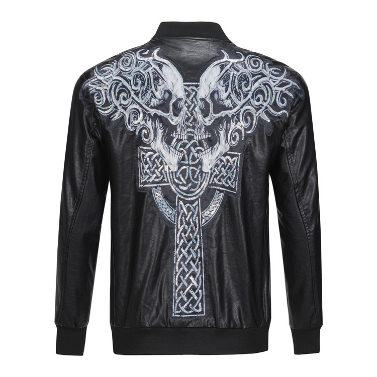 vestes blousons homme philipp plein double skull